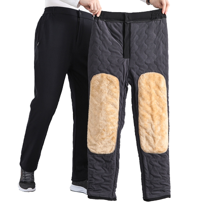 棉裤护膝护腰外穿加厚一条过冬