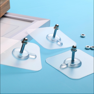 洞洞板免打孔无痕钉强力贴免钉螺丝贴瓷砖挂件收纳置物架墙面挂钩