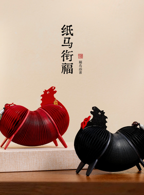 2026新年装饰摆件生肖马年吉祥物