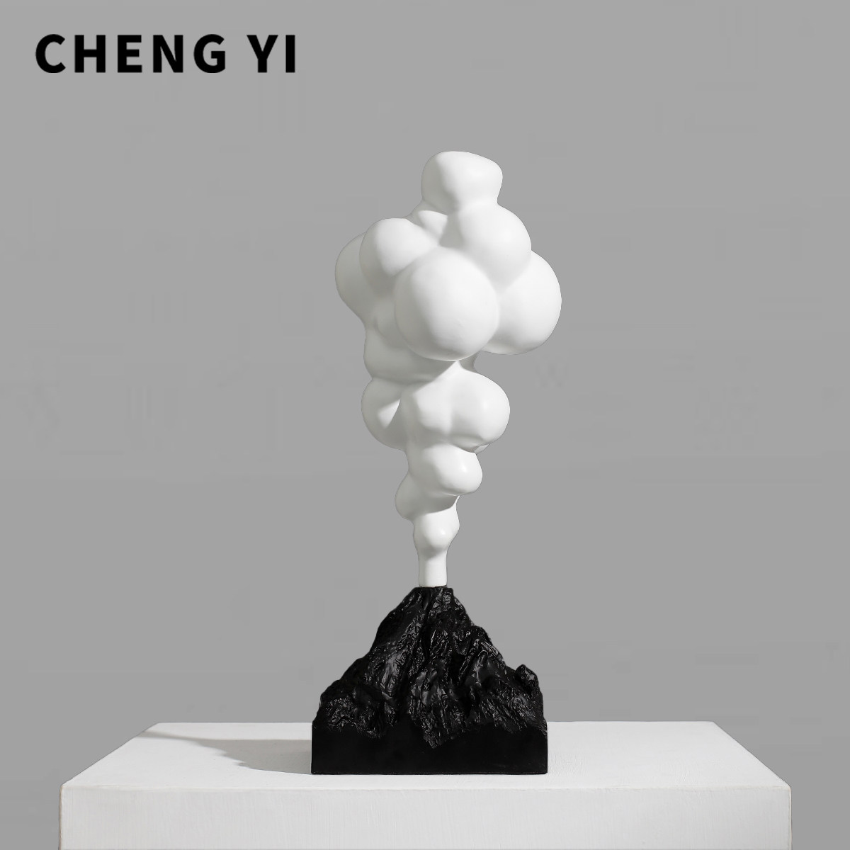 诚艺现代简约创意趣味火山喷发小众摆件客厅电视柜样板房软装饰品,家居饰品,装饰摆件,淘宝优惠券,粉丝福利购,淘宝优惠卷