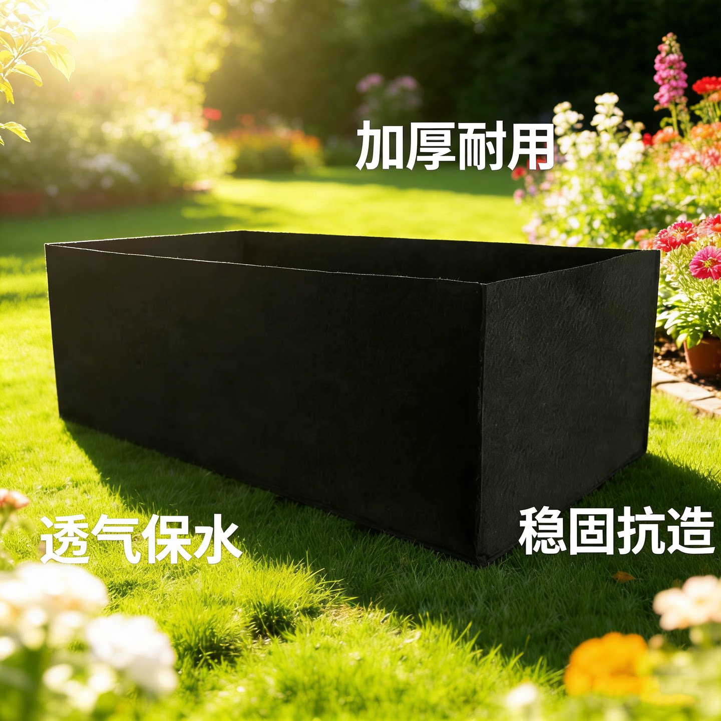 花箱内衬布无纺布内袋防漏土挡土垫底新款耐用家用阳台花盆内胆蔬