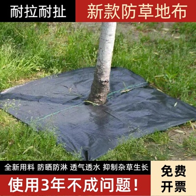 切片防草布寸草不生农用加厚果园遮草盖草抗老化透气透水防草地布
