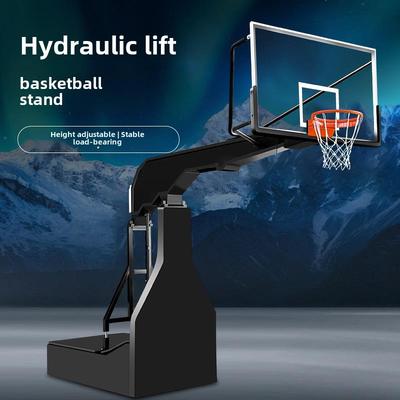 篮球架户外可移动成人户外室内可升降手电动液压游戏标准篮球厂家