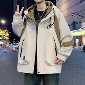 1315岁初高中学生外套男春秋季 潮流帅气大童上衣服青少年男孩夹克