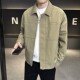 男装 行政夹克男士 宽松高级感衣服2026新款 翻领外套男士 上衣 春秋季