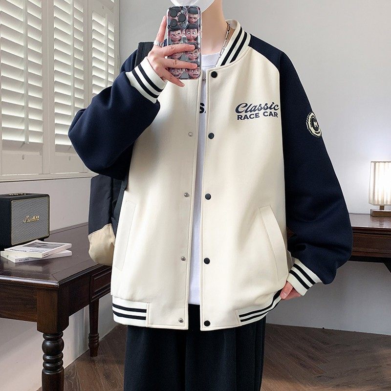 秋冬季新款青少年加绒加厚外套男高中初中学生帅气大童棒球服夹克,运动/瑜伽/健身/球迷用品,篮球服,淘宝优惠券,粉丝福利购,淘宝优惠卷