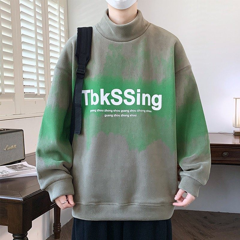 双面奥粒绒卫衣男秋冬款加绒加厚半高领打底衫学生保暖内搭上衣服,运动服/休闲服装,跑步套装,淘宝优惠券,粉丝福利购,淘宝优惠卷