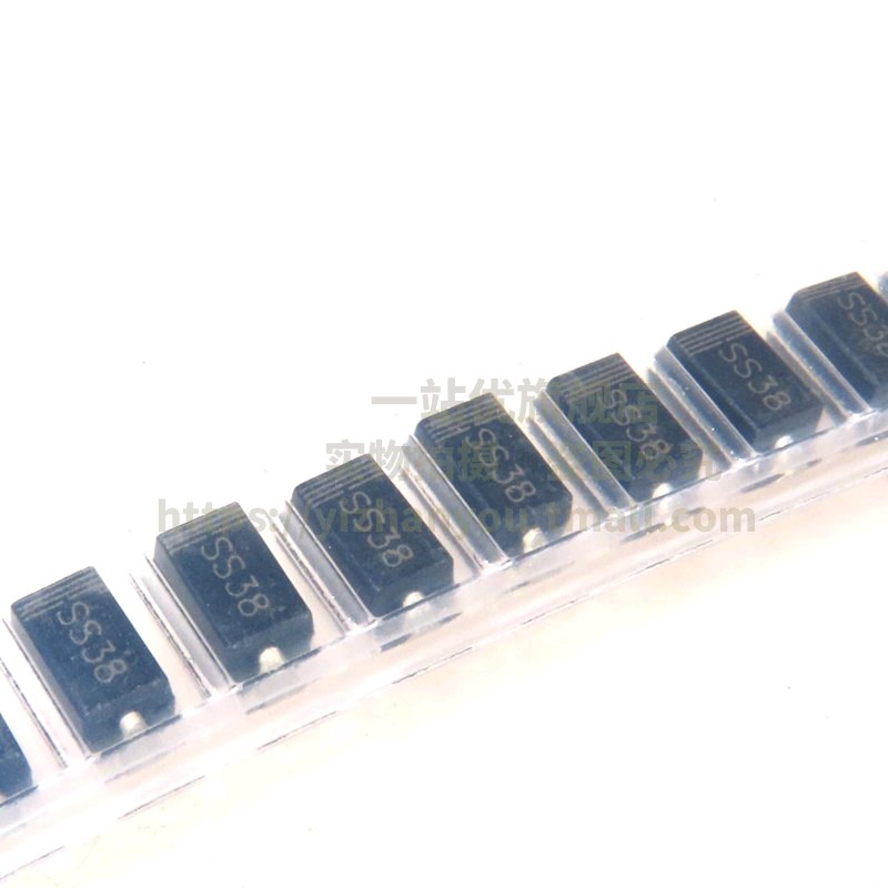10只 全新SS32/34/36 SS38/310/3150/3200 SMA肖特基二极管整流器