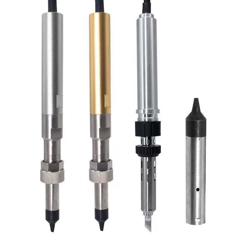 高频205h快克焊台恒温手柄6孔203h耐高温R砖胶线烙铁手柄配件