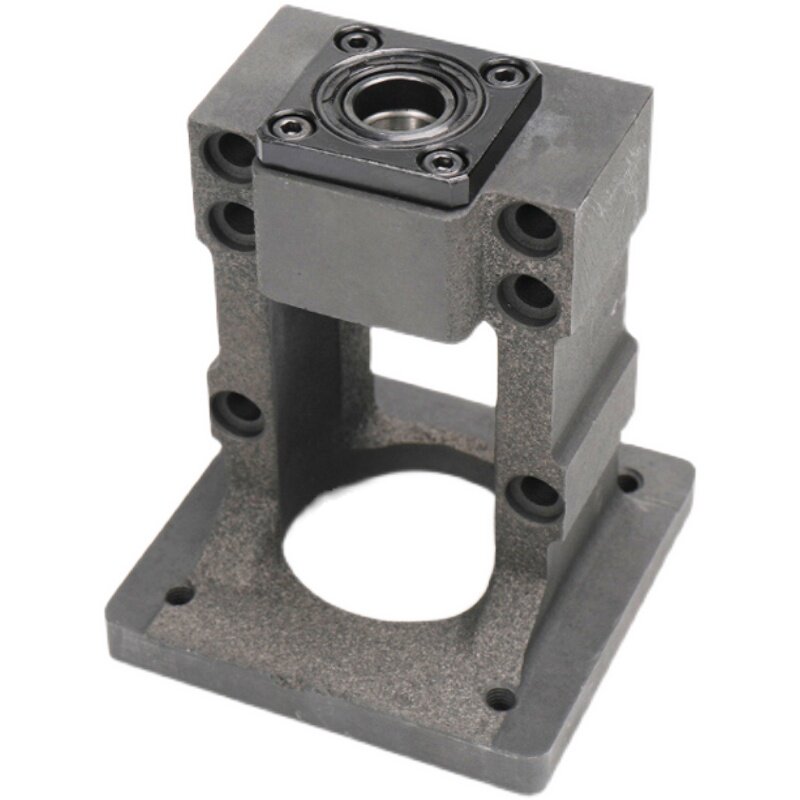 电机固定座75g0w主轴电机安装座8086步进伺服电机固定座一体座支