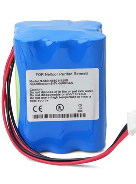FOR Nellcor Puritan Bennett N-560 N560 N550B M6008-0 电池