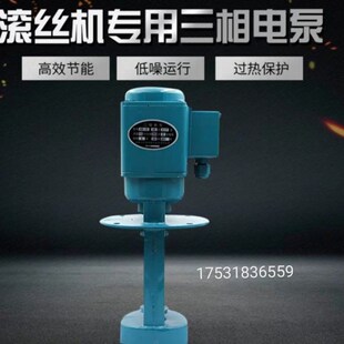 滚丝机配件水泵数控车床水泵油泵机床冷却泵三相水泵滚丝机配件