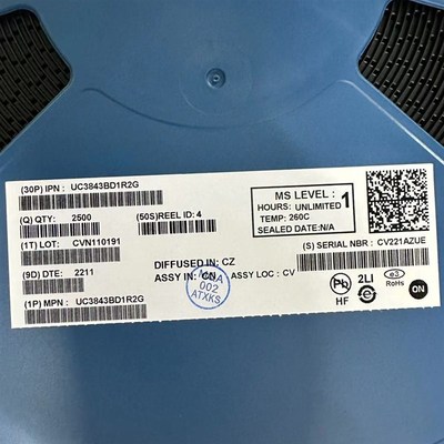 UC3842B 3843B 3844B 3845B BN 直插 SOP8贴片 UC3843BD1R2G 芯片