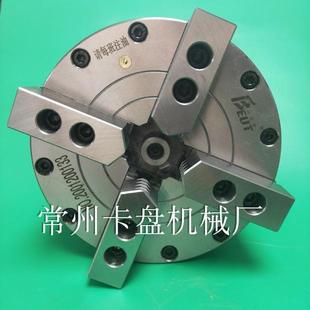 比优特二爪四爪中实气动卡盘实心BK110160SQ夹紧数控车床磨床配件