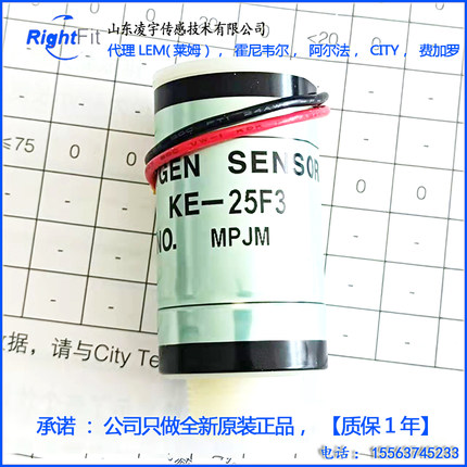 KE-25氧气O2传感器氧电池F3 F4 OXY12 SDL OXY-12 MAX250费加罗