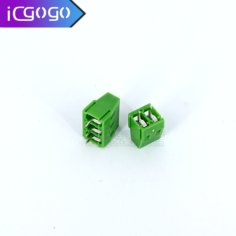 KF128 KF128L 螺钉式PCB接线端子可拼接 2P 3P 间距3.81MM 5.08MM