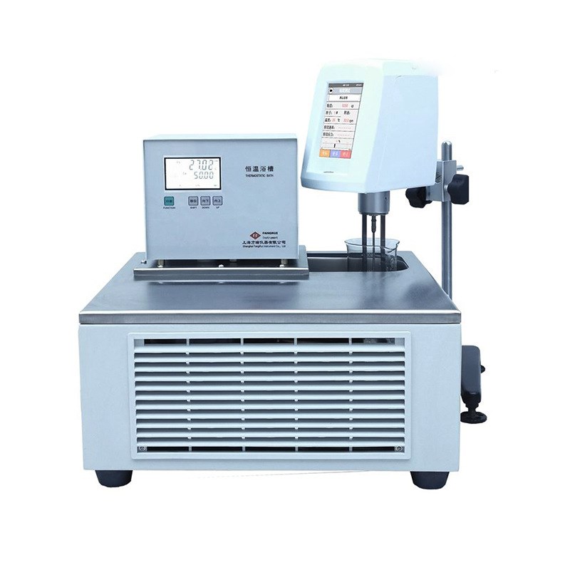 FANGRUI触屏粘度计涂料油漆油墨胶水粘度测试仪旋转粘度计NDJ-5T