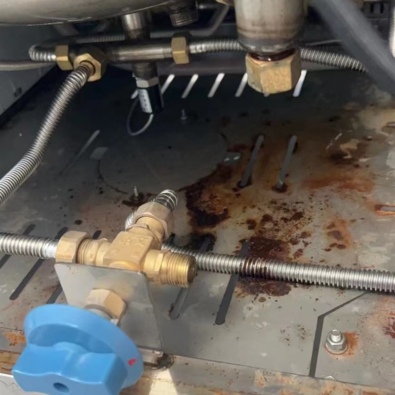 上海申安LDZM-60KCS-I型立式灭菌器配件铭文三通旋钮连接排气水管