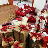 大号蝴蝶结拉花丝带礼盒礼品包装 雪纱手拉花婚车接亲车队装 饰彩带