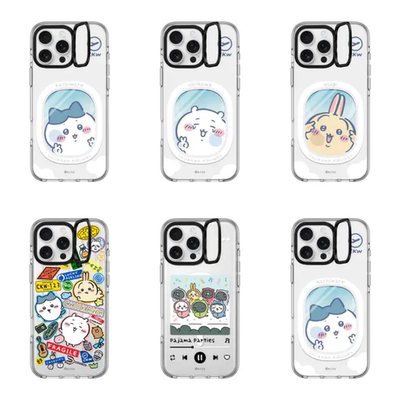 CASE联名chiikawa吉伊卡哇适用苹果16promax手机壳镜头框支架15pro乌萨奇小八iPhone14plus防摔13/12保护套