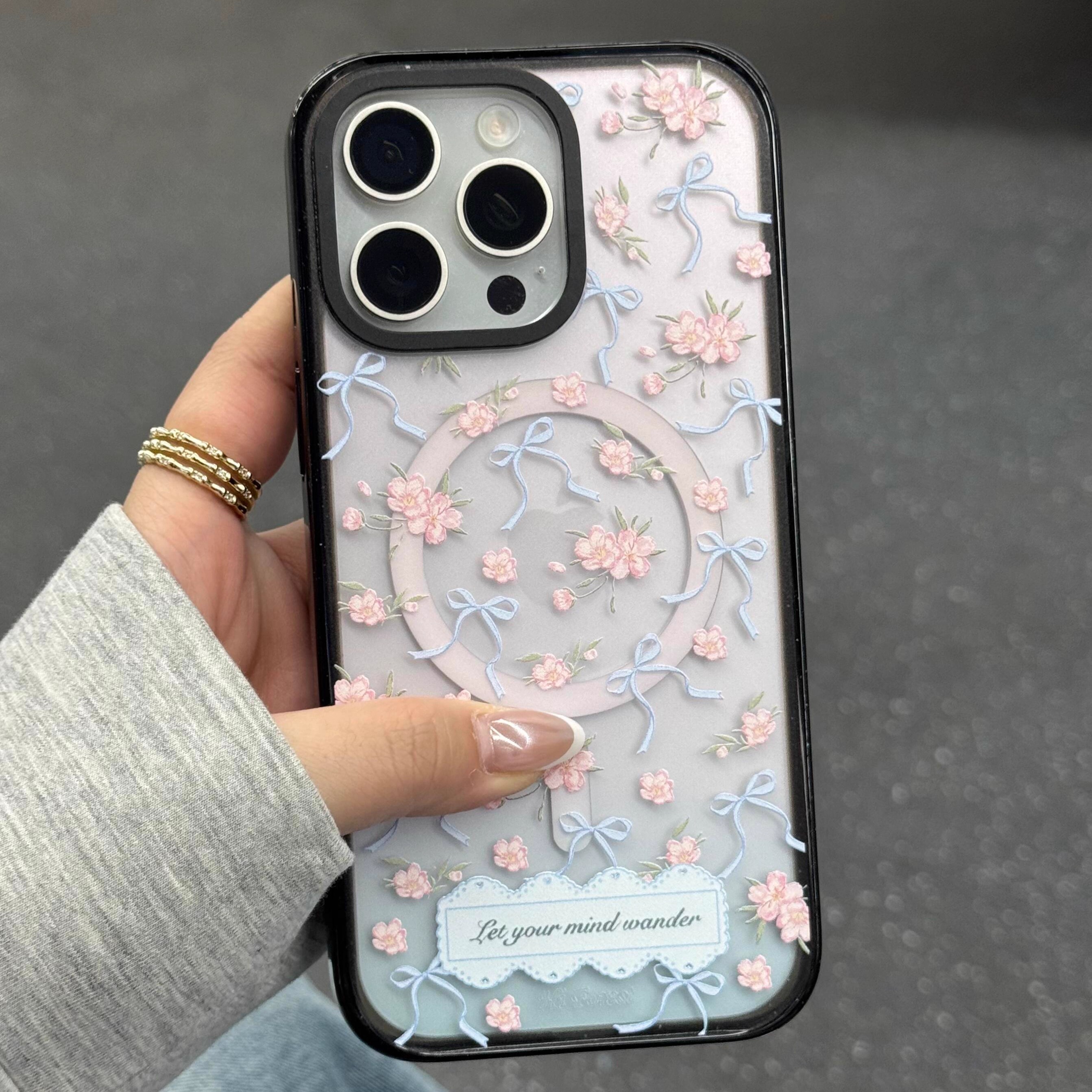 CASETi联名森林早报第二弹春日浪漫适用于iPhone16ProMax手机壳苹果15Pro卡通可爱14plus磁吸潮牌同款13防摔