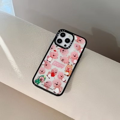 caseti联名小海狸loopy苹果16pro max手机壳适用ihpone15 14 13 12 11保护潮牌华强北定制手机壳MagSafe磁吸