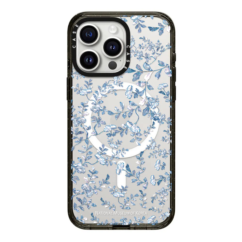 case手机壳联名博物馆白色小碎花黑框适用苹果iPhone16Promax华强北15/13新12明星同款镜面14磁吸华强北定制