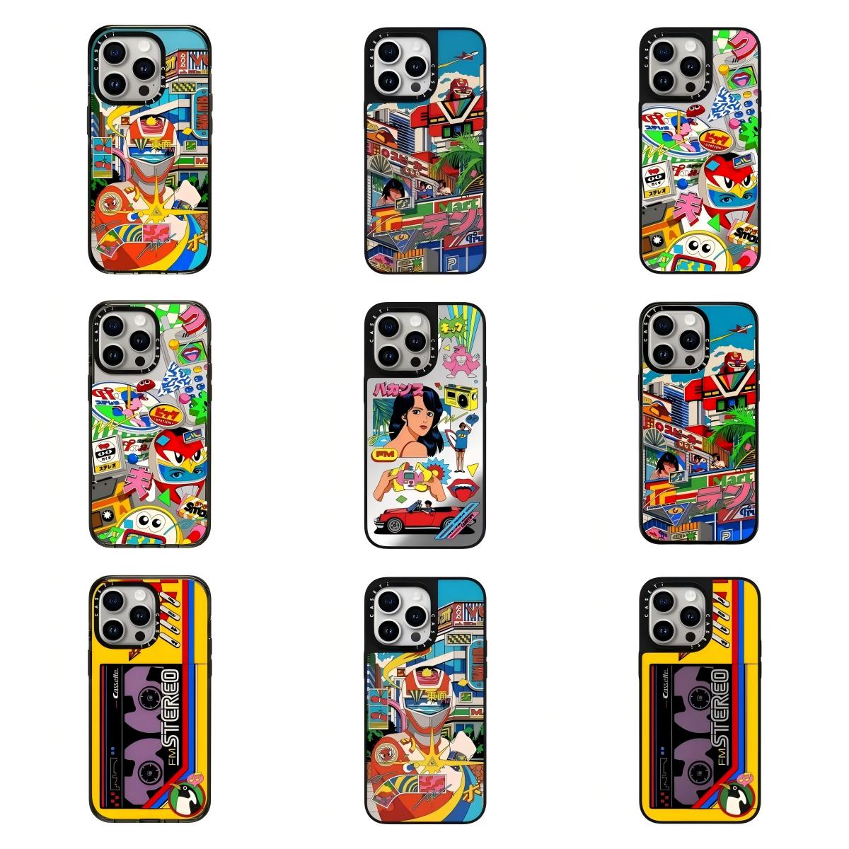 CASETi手机壳联名Ardhira Putra摩登都市适用于iPhone16pro max苹果14 13 12 15MagSafe磁吸保护壳华强北定制