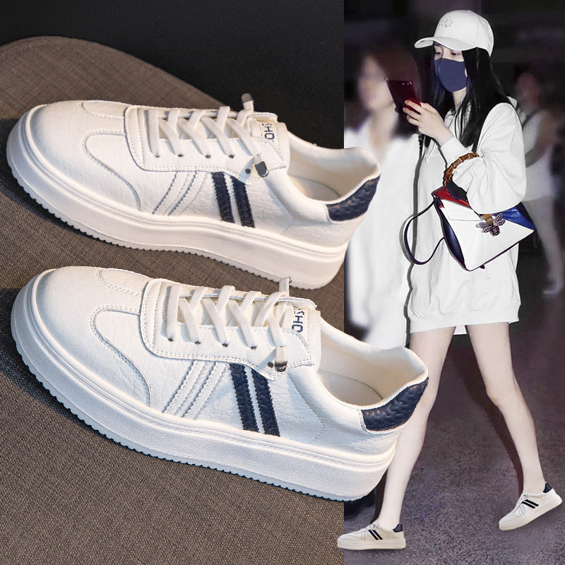 潮流小白鞋女款2026夏秋新款爆款