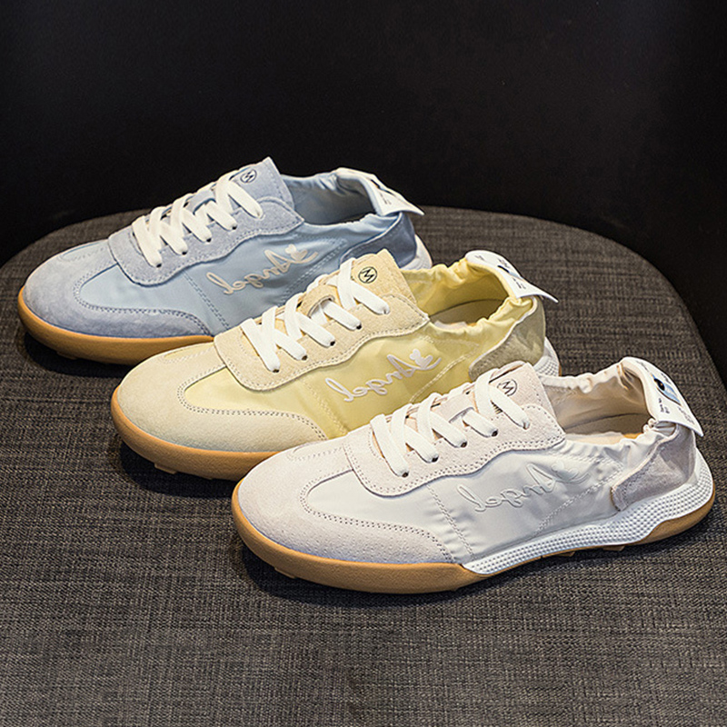 芭蕾lithe系列德训鞋女2025年夏秋轻薄透气小白鞋运动休闲阿甘鞋