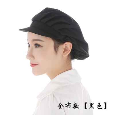 厨房做饭带z的帽子女款防油烟帽长发炒菜女士戴烧烤厨师帽家用成