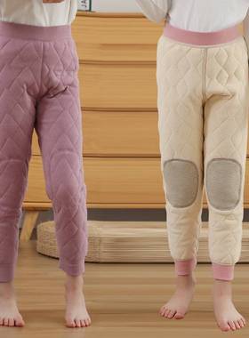 浦江裤客服饰有限公司儿童棉裤男童女童内穿夹棉加绒加厚秋冬季绒