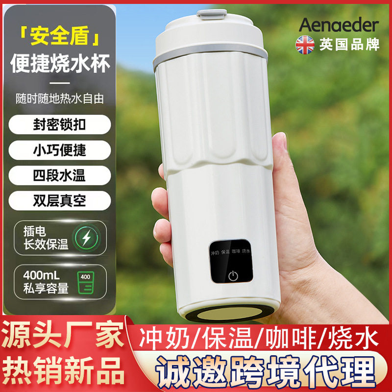 电热水杯便携式旅行烧水壶小型迷你电热水壶宿舍学生家用烧水跨境