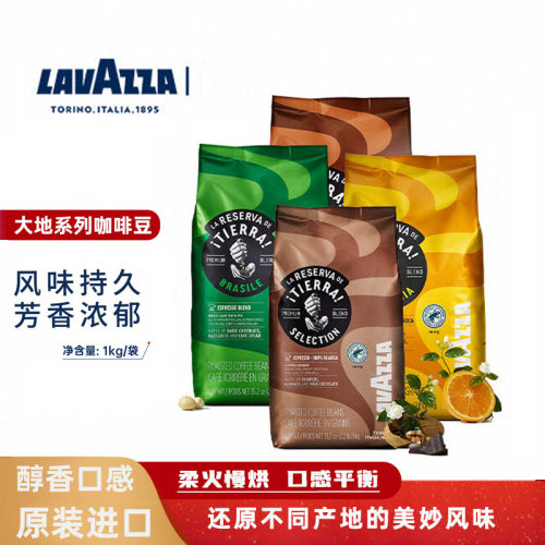 拉瓦萨进口大地精选意式咖啡豆