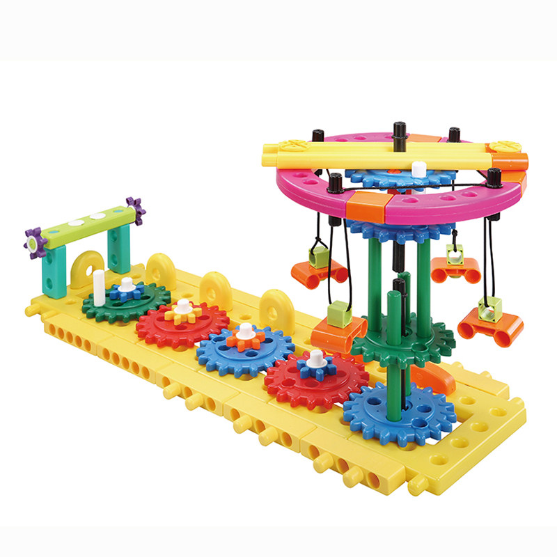 智高创意积木精彩的探险塑料创意拼搭玩具幼儿园儿童启蒙教具益智