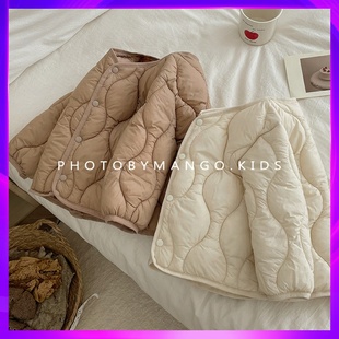品牌儿童羽绒棉内胆短款男童女童宝宝棉服中小童装秋冬棉衣内搭校