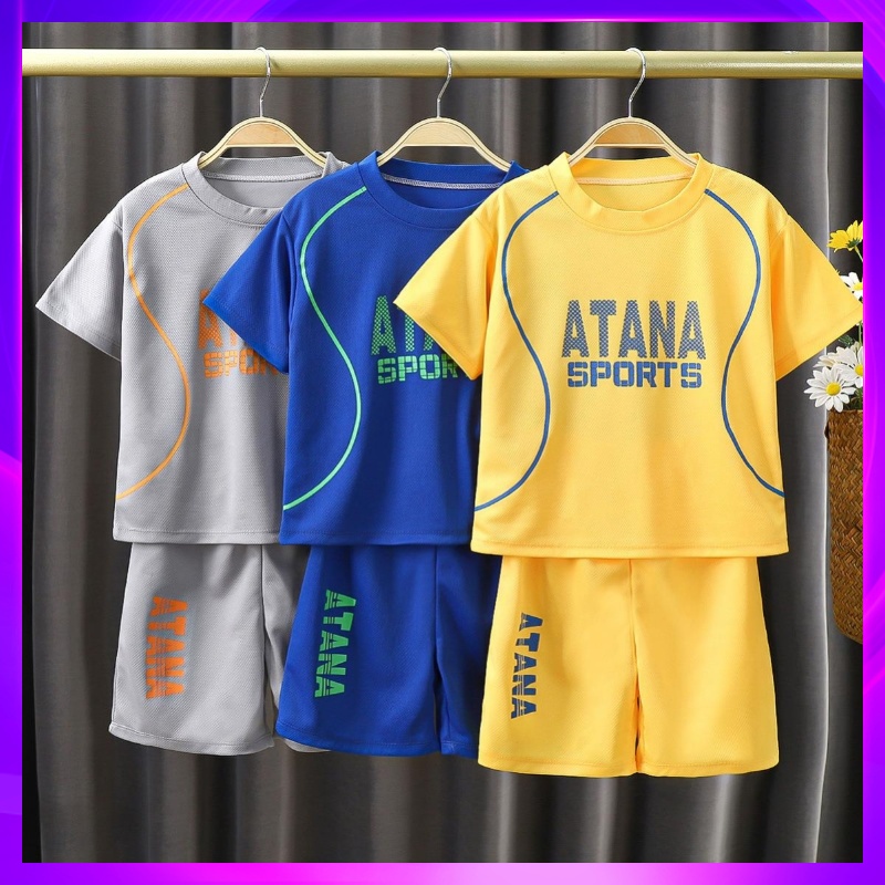 品牌夏季新款儿童蓝球服套装男童运动服速干衣中大童短袖短裤两