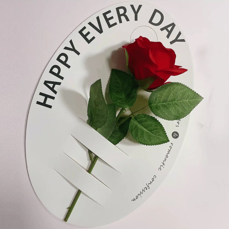 教师节日插花朵白色硬卡纸白卡盘背景板挂鲜花纸教师节插花圆形