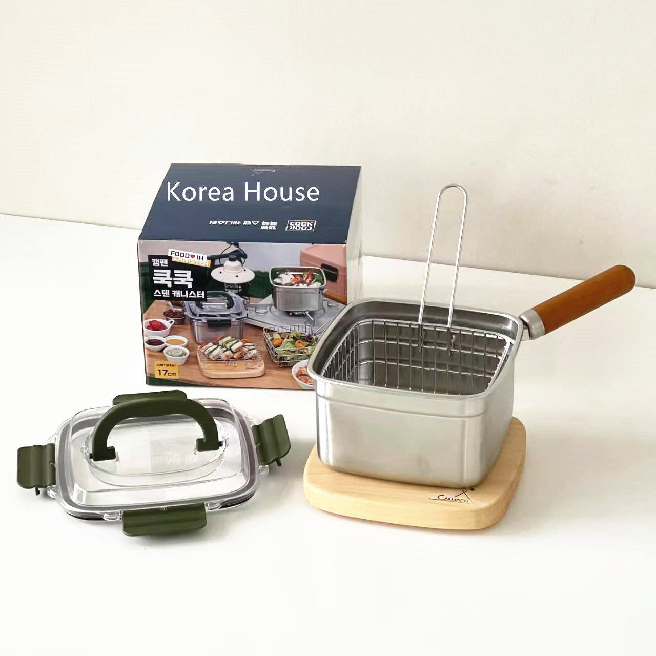 韩国多功能不锈钢油炸锅家用小型省油炸锅便捷抄水保鲜盒露营锅,厨房/烹饪用具,油炸锅,淘宝优惠券,粉丝福利购,淘宝优惠卷