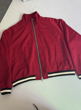 现货！hzw自主非Fear of god5th红色教练夹克高街穿搭利器