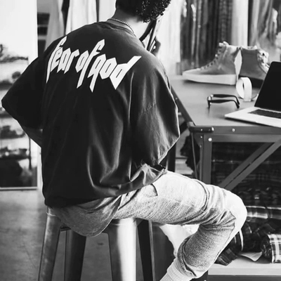 【现货】hzw自主Vintage 90s 匪帮短袖1of1 短款百搭 Cleanfit