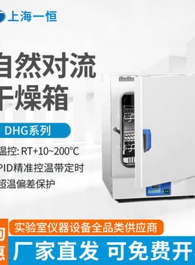 上海一恒 自然对流干燥箱DHG-9031A/9051A/9091A实验室鼓风干燥箱
