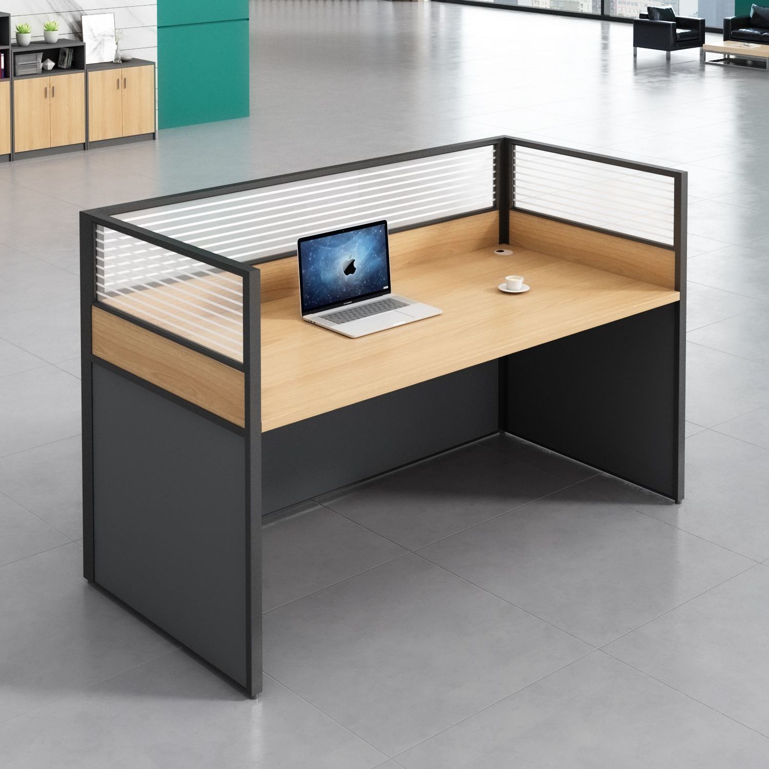 办公桌椅组合工位办公桌职员桌单人4人多人屏风电脑桌椅套装卡座