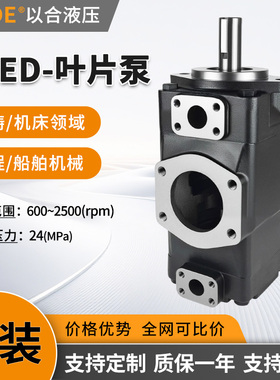 双联叶片泵T6ED-045/050/052/057/062-031-1R01-B100高压液压油泵