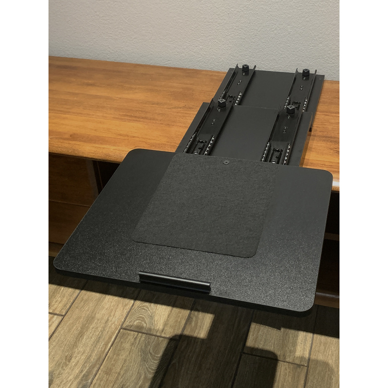 激光电视伸缩台高低前后上下支架无极延伸调节超短焦放置台投影仪