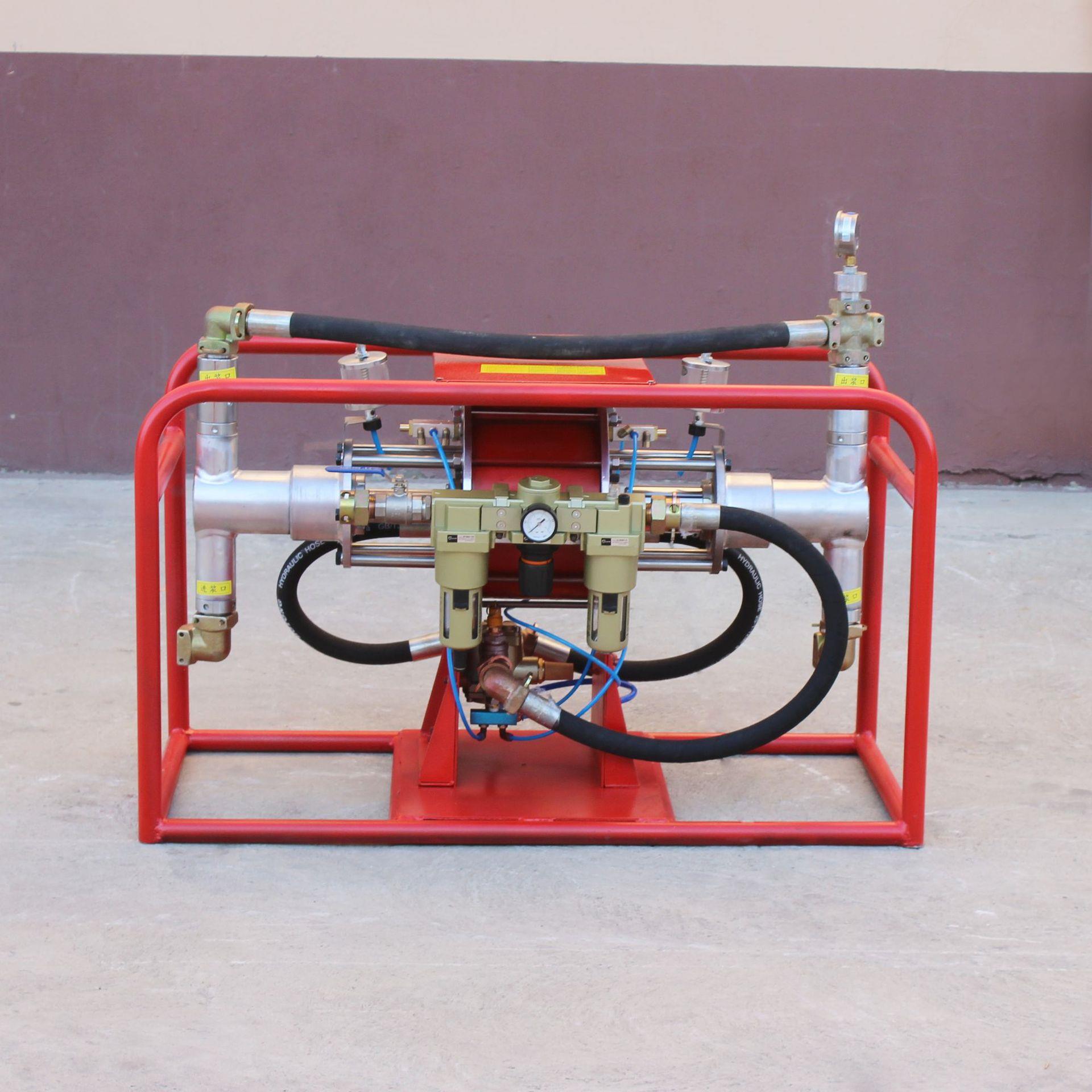 双液注浆机矿用灌浆水泵井下煤矿气动注浆泵2ZBQ20/气动