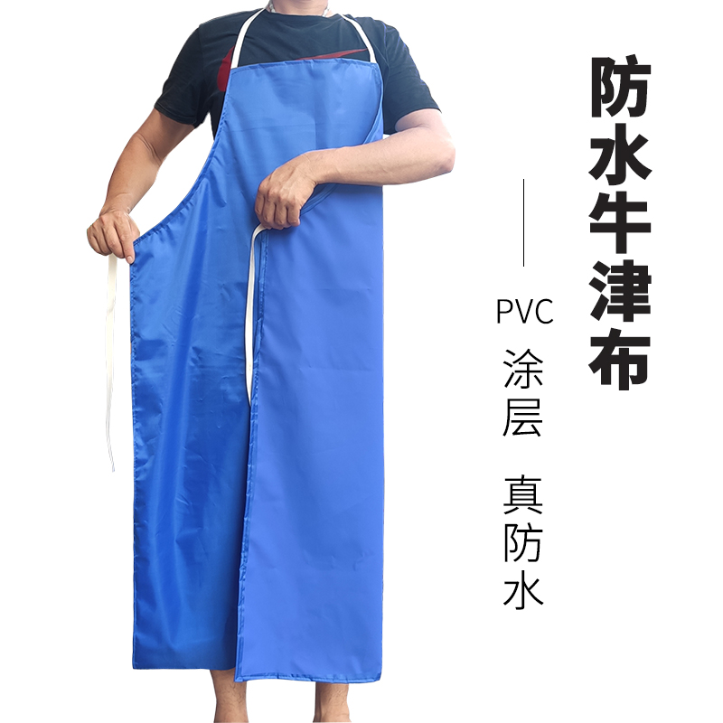 家用围裙加厚牛津布加长款厨师