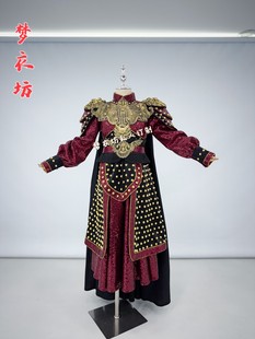 快乐阳光演出服男童女童《张骞》《大秦直道》将军帅气服装