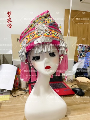 原创少数民族可戴头饰