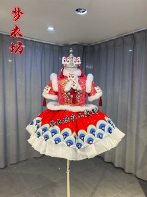 女童《福道福到》《年画娃娃》